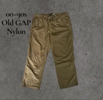 00s GAP 나일론 팬츠 치노 팬츠 밀리터리 샘플
