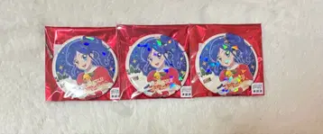 키리야 아오이 크리스마스 아모카페 홀로그램 캔뱃지 3개