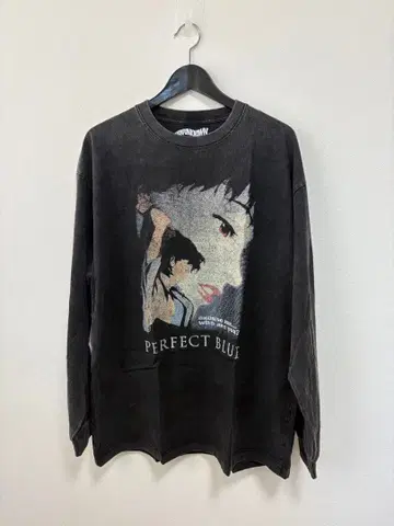 [ XL ] 새상품급 PERFECT BLUE 퍼펙트 블루 긴팔 T셔츠