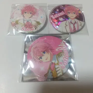 스토푸리 사토미 캔 배지 세트