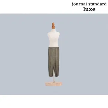 journal standard luxe TR 체크 팬츠