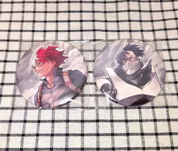 히로아카 원화전 컬렉션 캔뱃지 토도로키 쇼토 이이다 텐야 세트