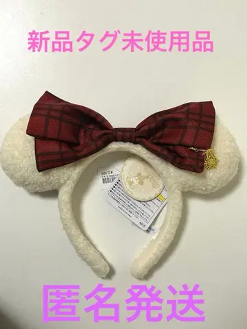 미사용 새상품 릴린링 머리띠 체크 무늬 리본 2025