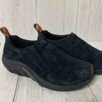 [컨디션 최상] Merrell 정글 모크 발수 가공 스웨이드 슬립온 블랙