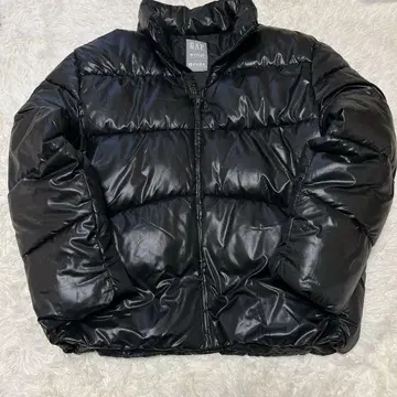 GAP RECYCLED PUFFER L 블랙 다운 자켓