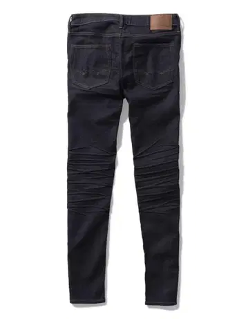 American Eagle 슬림 스트레이트 데님 다크 블루