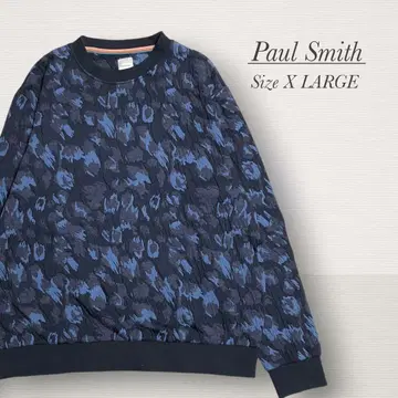 고품질 [ Paul Smith ] 올 패턴 디자인 맨투맨 XL