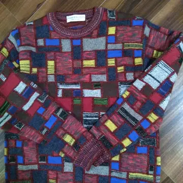 Fantaisie di Settembre 기하학 패턴 스웨터