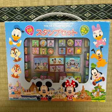 도쿄 디즈니 리조트 스탬프 세트 58개입