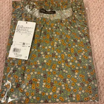 와코루 마타노아츠코 꽃무늬 룸웨어 원피스 면100%