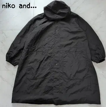 니코앤드 나일론 코트 롱 코트 오버 사이즈