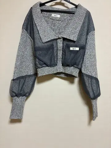 mideal 튤 디자인 가디건