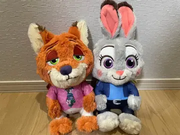 주토피아2 봉제 인형 백팩 2종 세트