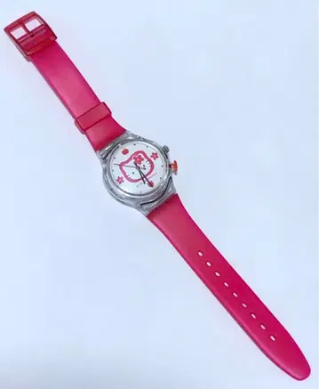 산리오 헬로키티 1996년제 레어 희귀 키티 워치