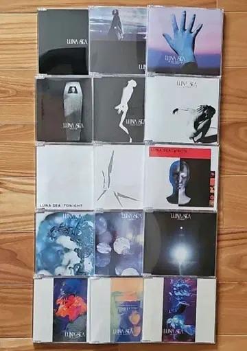LUNA SEA 싱글 컴플리트 박스 루나 씨 하자 있음