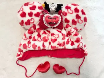 디즈니 팬캡 미키 미니 모자 2개 세트 하트