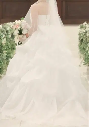 [새상품급] 웨딩 베일 펄