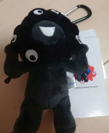 EXPO 2025 카라비너 포함 마스코트 블랙 미야쿠미야쿠 블랙 스탠딩