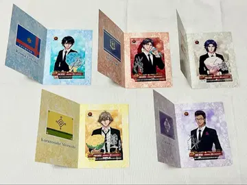 [ 레어템 ] 테니스의 왕자님 사인 포함 브로마이드 5장 세트
