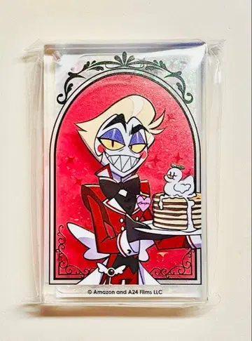 해즈빈 호텔 애니메이트 카페 리퀴드 아크릴 키링 루시퍼