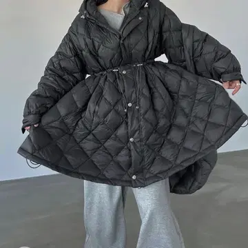 willfully x TAION 다운 코트 charcoal S 사이즈