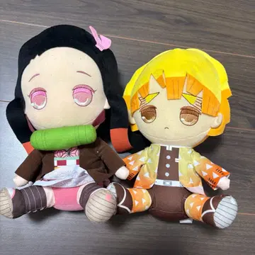 귀멸의 칼날 카마도 네즈코 아가츠마 젠이츠 봉제 인형