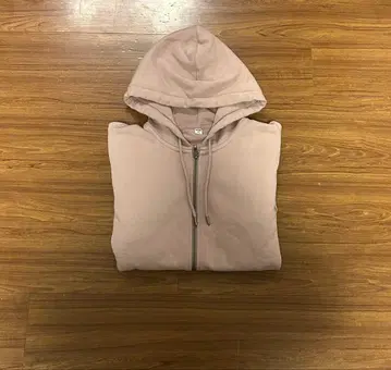 미사용 새상품 짧은 기장 지퍼 후드티 유니클로