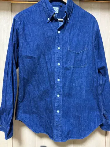 오브 슬로우 데님 셔츠 사이즈 3 일본제