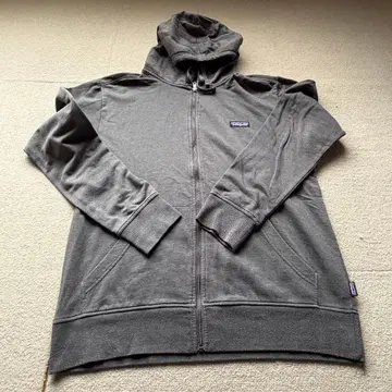 patagonia 오가닉 코튼 후드티 M 사이즈 그레이