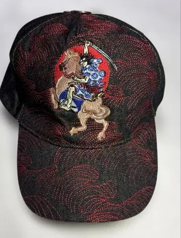 RMC/ RED MONKEY COMPANY 일본풍 패턴 자수 야구 모자