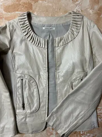 리얼 가죽 자켓