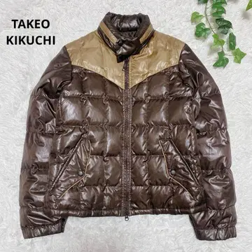 새상품급 00s y2k 다케오 키쿠치 다운 자켓 퀼팅 짧은 기장