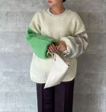 ROSE BUD 모헤어 니트 mici