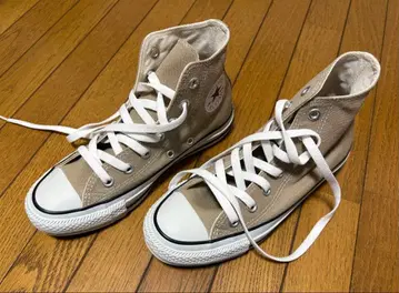 새상품 컨버스 베이지 하이컷 스니커즈