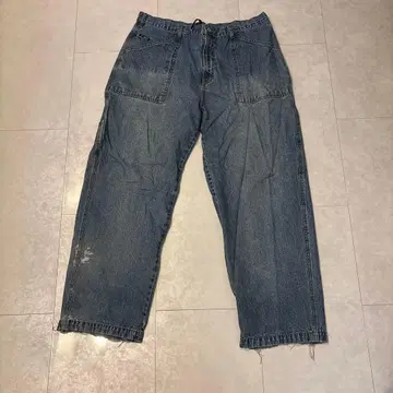 bongo 와이드 데님 팬츠