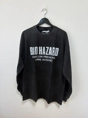 [ XL ] 새상품급 바이오하자드 Biohazard 롱T 구제 의류