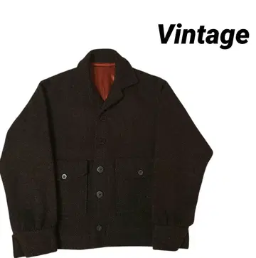 Vintage 울 자켓 블루종 USED 구제 의류