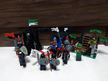 레고 lego 성 호송차 엘크우드 블랙팔콘 레트로