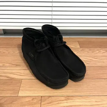 CLARKS ORIGINALS WALLABEE BLK Suede UK9