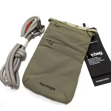 topologie 토폴로지 사코슈 숄더백 올리브 그린