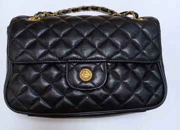 체인 핸드백 퀼팅 블랙 [ 세레모니 백 ]