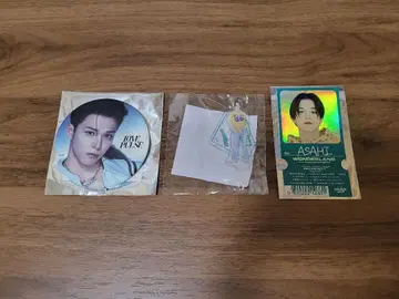 TREASURE 아사히 / 캔뱃지 굿즈 세트