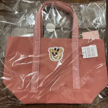 올드 테디 와펜 토트백 걸 스몰 사이즈 핑크