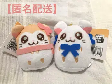 꼬마햄찌 리본쨩 머플러쨩 봉제인형 키링