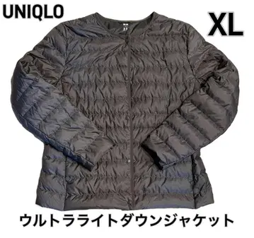 유니클로 울트라 라이트 다운 컴팩트 자켓 XL 노카라