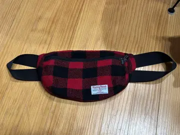 해리스 트위드 Harris Tweed 바디백 웨스트 파우치