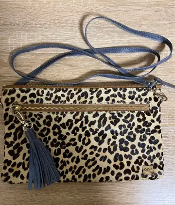 랩처 RAPTURE 레오파드 무늬 숄더백