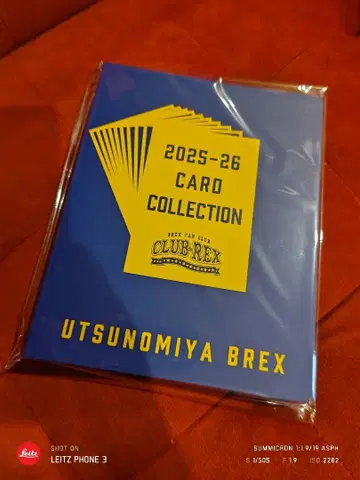 우쓰노미야 렉스 2025-26 카드 컬렉션