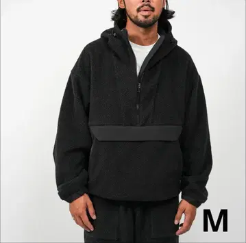 OVY 보아 플리스 아노락 후디 M 사이즈