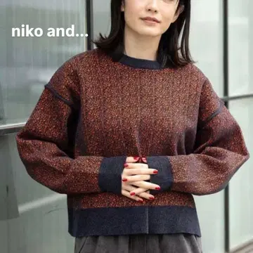 niko and - 소프트 몰가 니트 풀오버 M